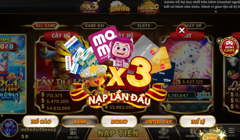 Binh88 - Cổng game cờ bạc đổi thưởng online đẳng cấp 9 Tổng hợp các khuyến mãi, siêu ưu đãi