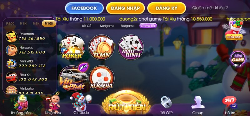 Sam86 - Sân chơi chuyên nghiệp mà Game thủ nào cũng nên biết 5 Danh mục game bài với 5 loại game kinh điển