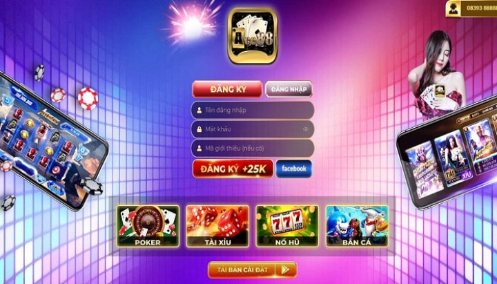 Ace88 - Cổng game giải trí trực tuyến uy tín tại Việt Nam 3 Hướng dẫn cách tải Ace88 về máy tính và điện thoại
