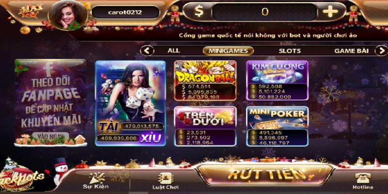 May club - Thiên đường giải trí Las Vegas thu nhỏ tại Việt Nam 4 Mini game - Sảnh chơi được nhiều game thủ yêu thích