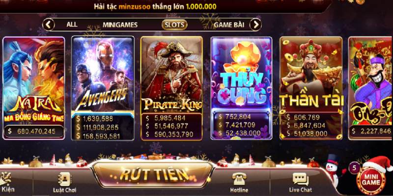 May club - Thiên đường giải trí Las Vegas thu nhỏ tại Việt Nam 5 Slot game có tỷ lệ nổ hũ lên đến hàng trăm triệu đồng