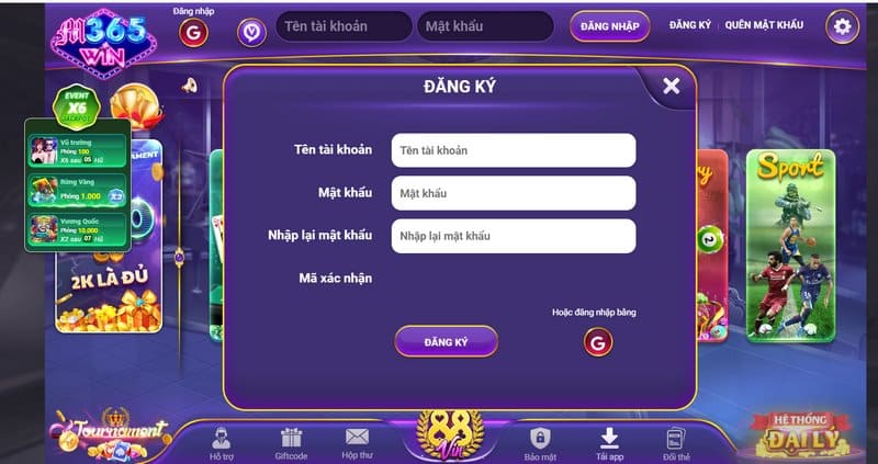 M365win - Bến đỗ lý tưởng dành cho mọi tín đồ bắn cá 2 Chia sẻ cách đăng ký tài khoản dễ dàng cho người chơi