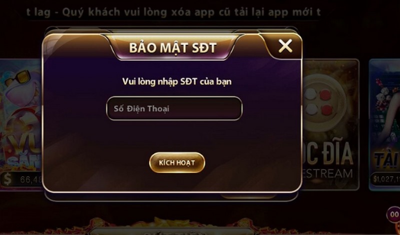 Manvip - Thương hiệu giải trí hấp dẫn nhất toàn cầu 3 Hướng dẫn người chơi mới kích hoạt số điện thoại tại Manvip